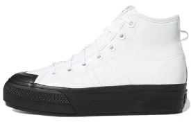 Adidas Nizza RF Platform Mid White Black (Women)