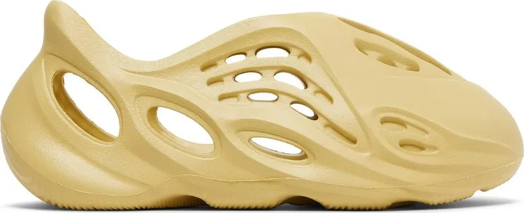 Adidas Yeezy Foam Runner Kids 'Sulfur' Sneakers, Yellow