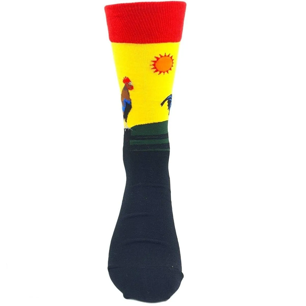 Animal Socks Sunrise Rooster