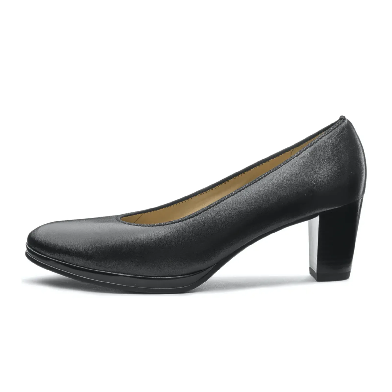 Ara Ophelia Pump (Women) - Black Nappa Leather