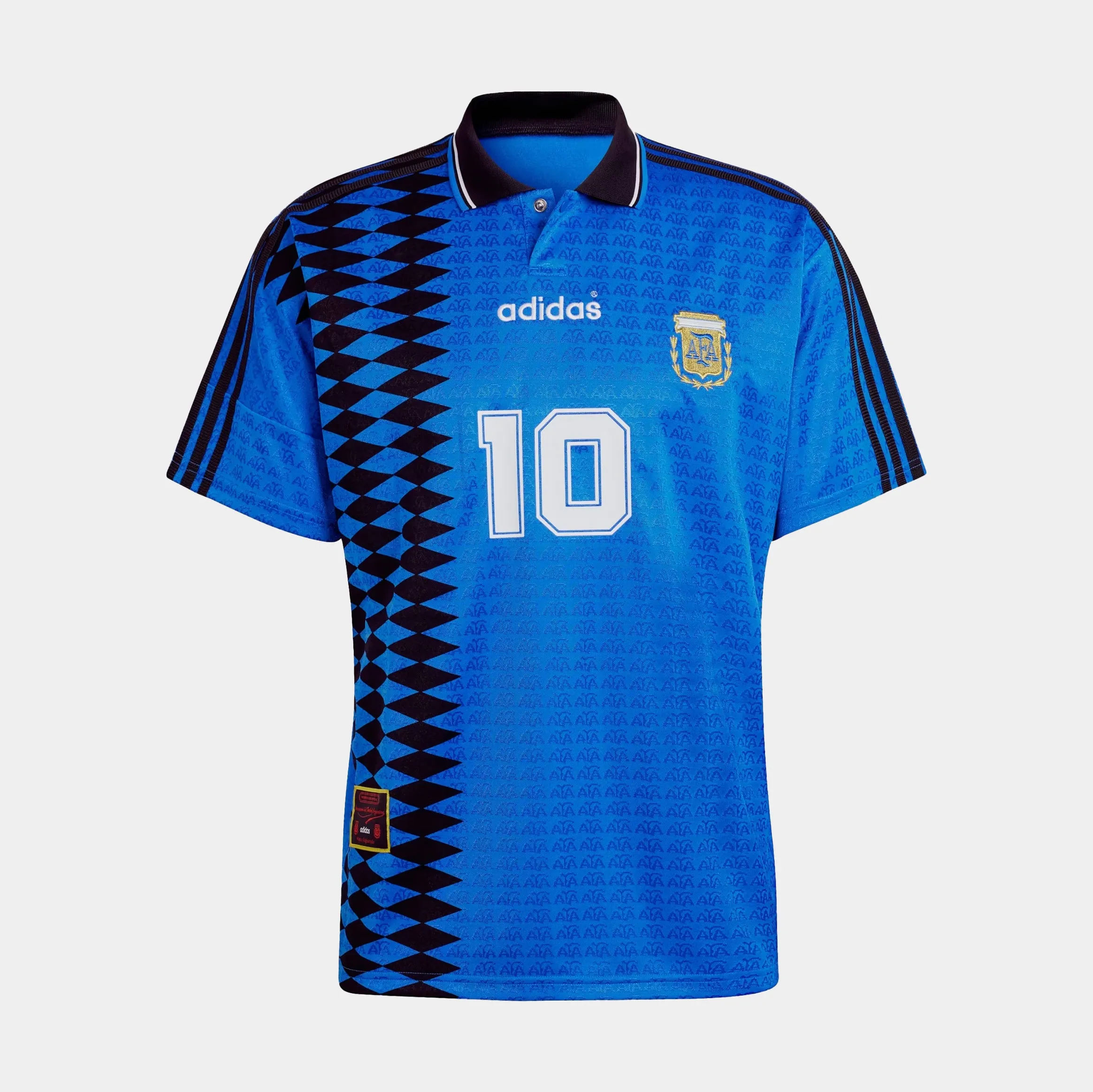 Argentina Away 1994 Mens Jersey (Blue/Black)