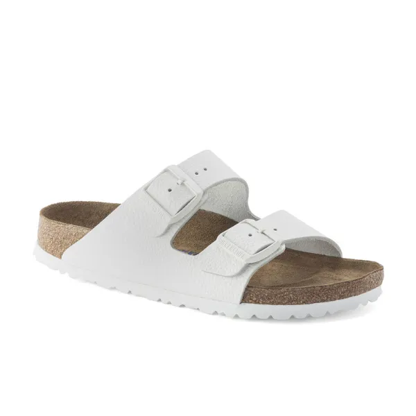 Birkenstock Women's Arizona Soft Footbed White