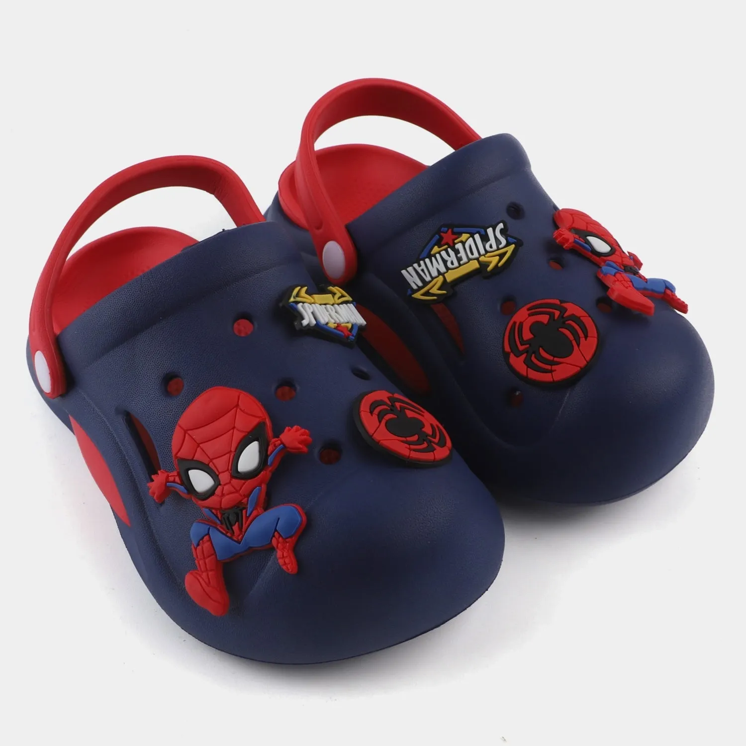 Boys Clogs B012-15-Red