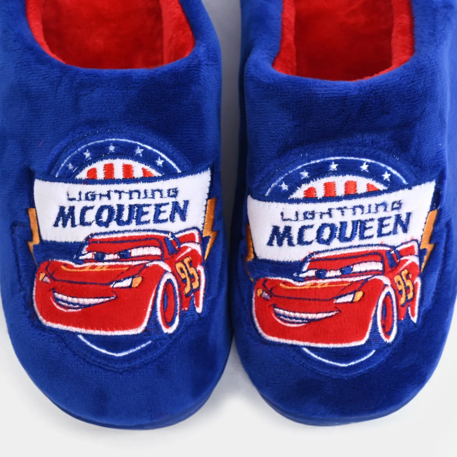 Boys Fur Slipper -BLUE