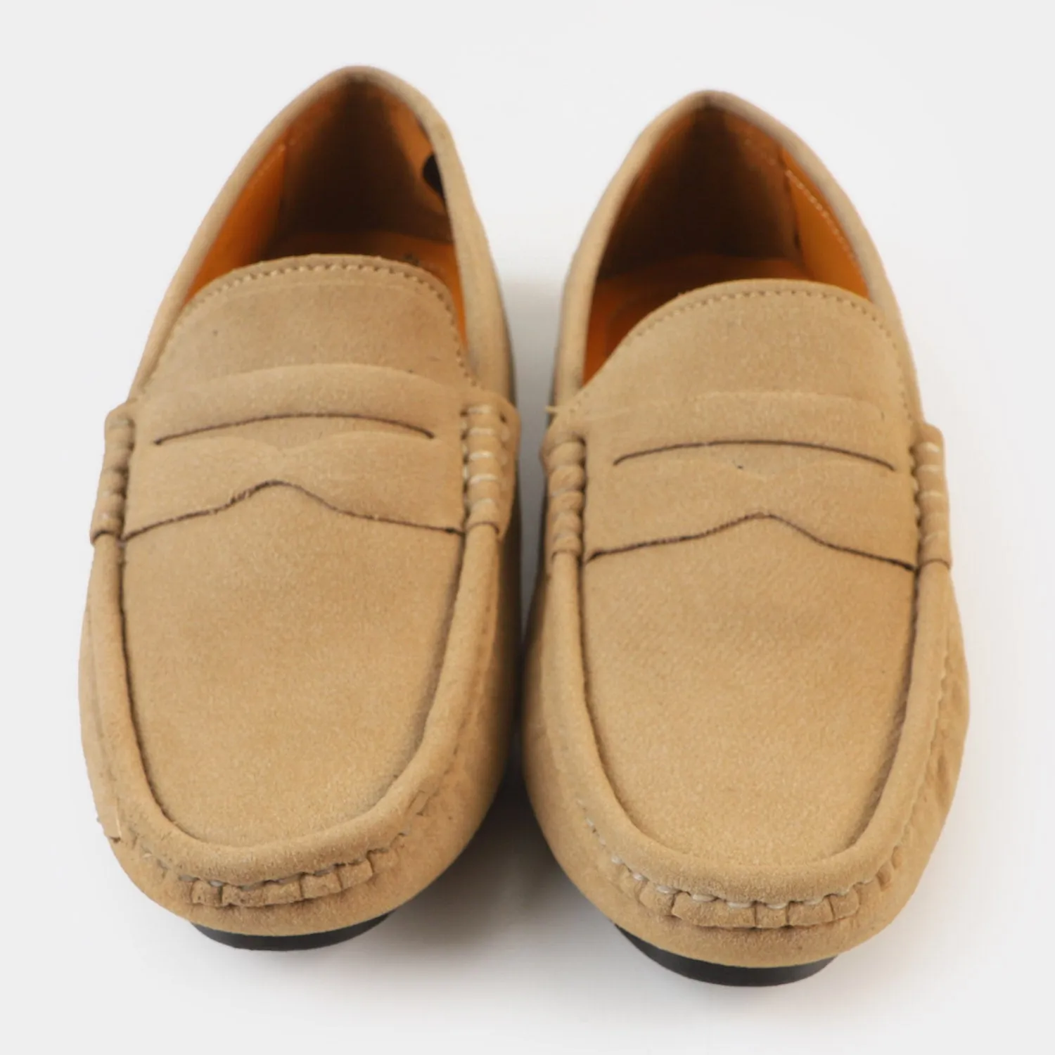 Boys Loafers - CAMEL