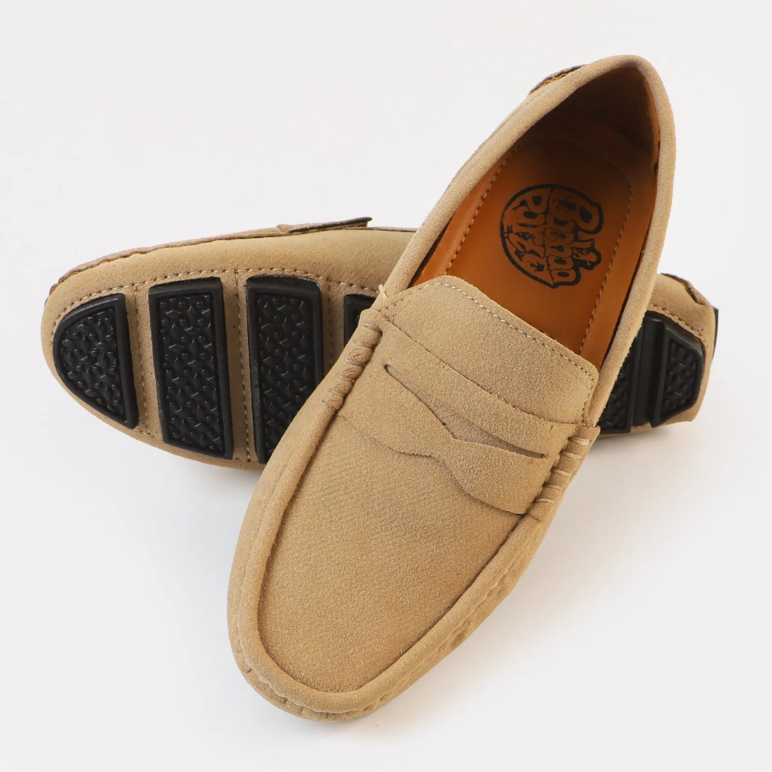 Boys Loafers - CAMEL