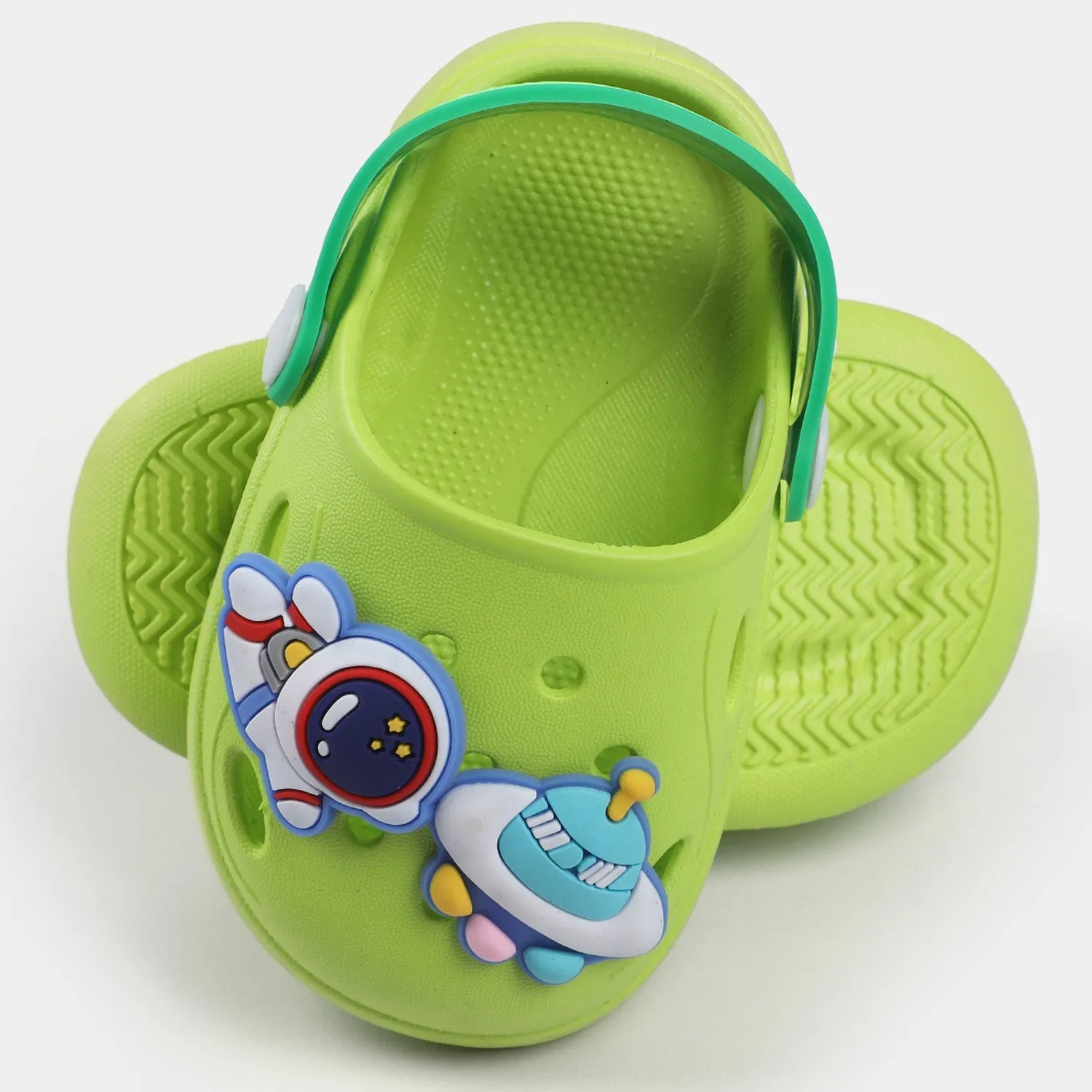 Boys NON-SLIP SLIPPER 2305-L. Green