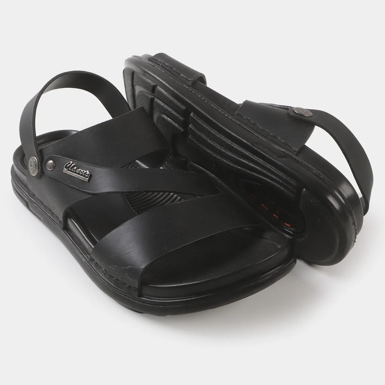 Boys Sandal 640-52 - BLACK