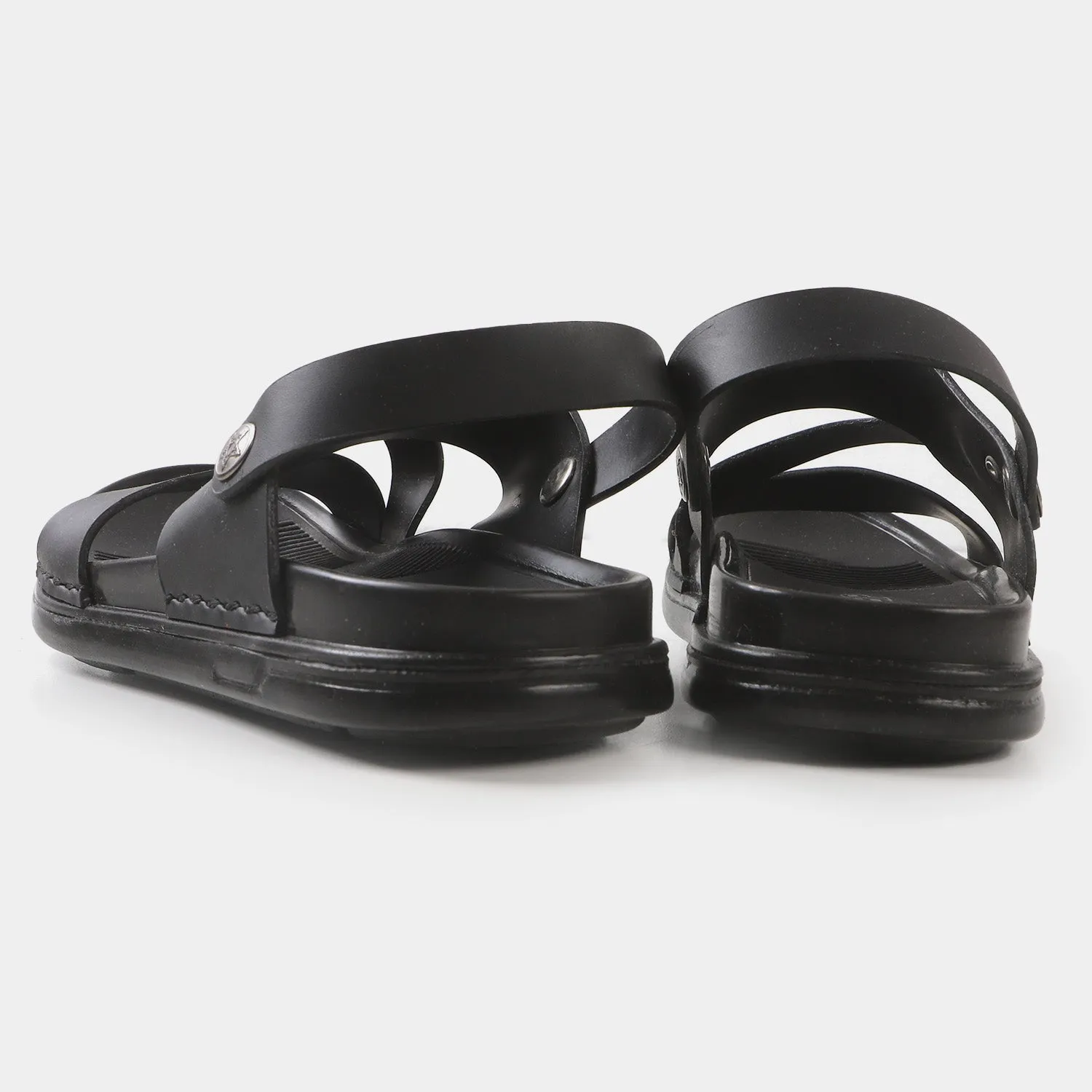 Boys Sandal 640-52 - BLACK