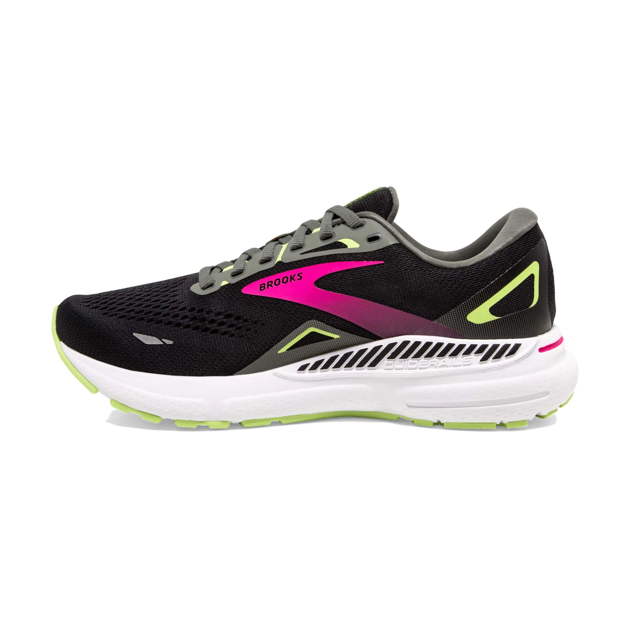 Brooks | Women's Adrenaline GTS 23 1D Running Shoes - Black/Gunmetal