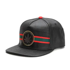 CASUAL LEATHER BASEBALL CAP