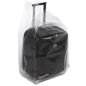 Clear Gusseted Bags on a Roll 52 x 48 x 120 x 4 mil