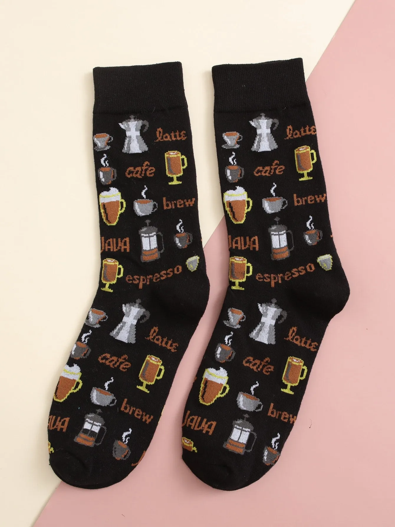 Coffee Socks, Coffee Lover Socks, Funny Socks for Women, Novelty Socks, Funky Socks, Gift for Her