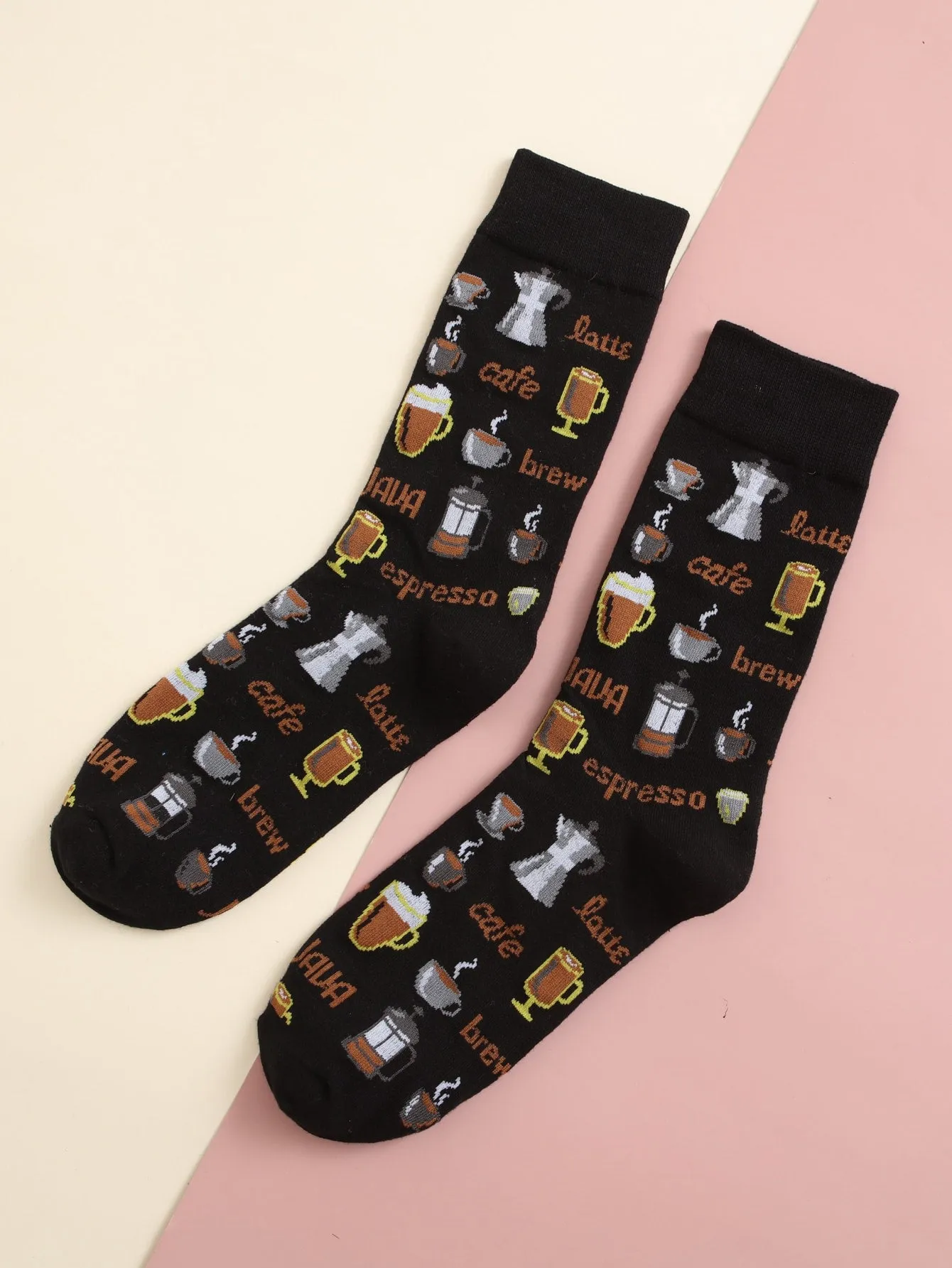 Coffee Socks, Coffee Lover Socks, Funny Socks for Women, Novelty Socks, Funky Socks, Gift for Her