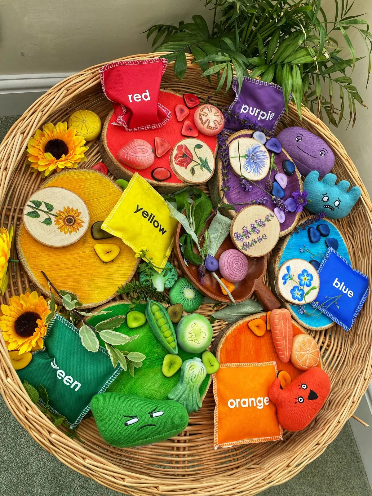 Colour Name Bean Bags