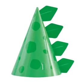 Dinosaur Party Hats - 8 Pkt