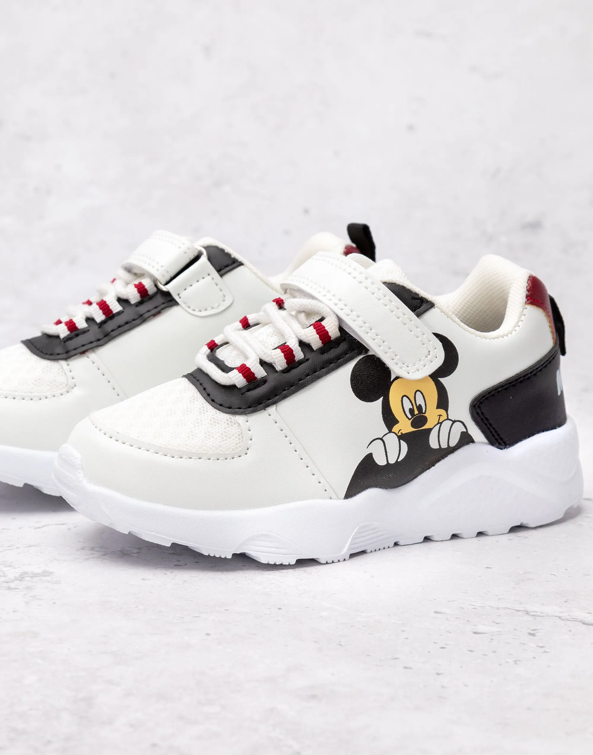 Disney Mickey Mouse Kids Sport Shoes White