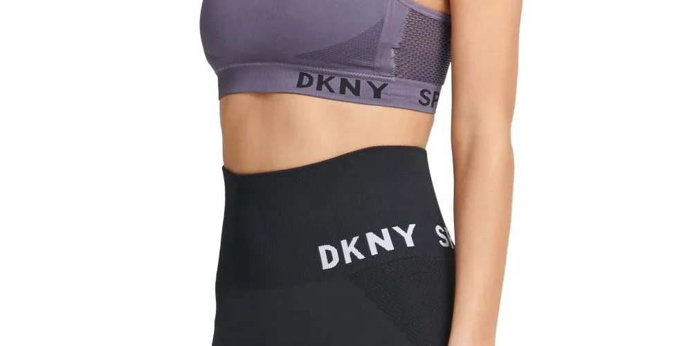 DKNY Women's Impact Fitness Sports Bra Purple Size X-Small