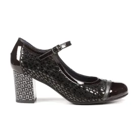 Dorking Rodin D8669 Heeled Mary Jane (Women) - Black/Bronze