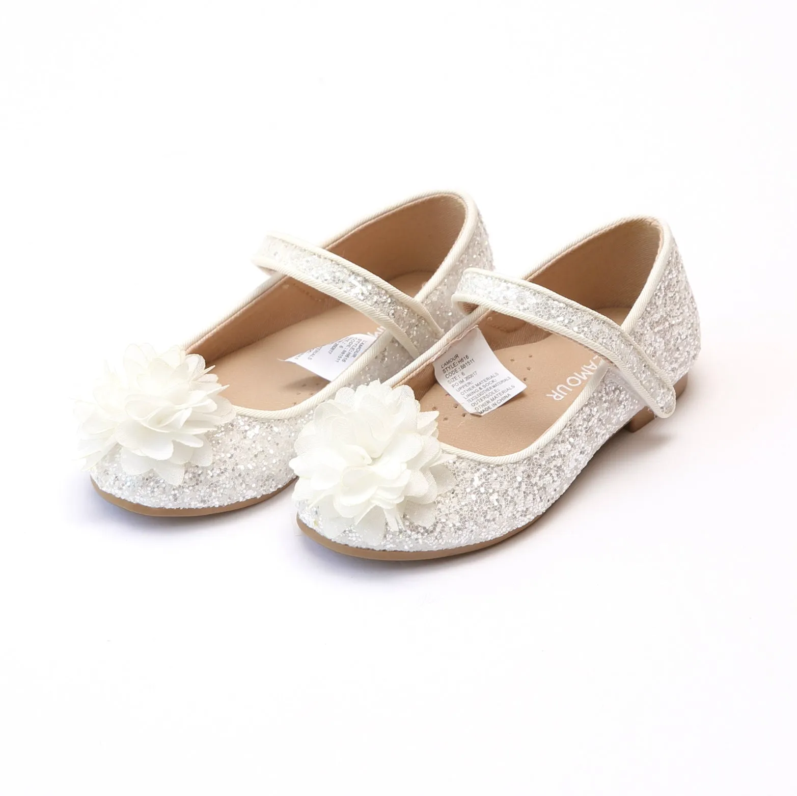 Flats Glitter Flower | Alice