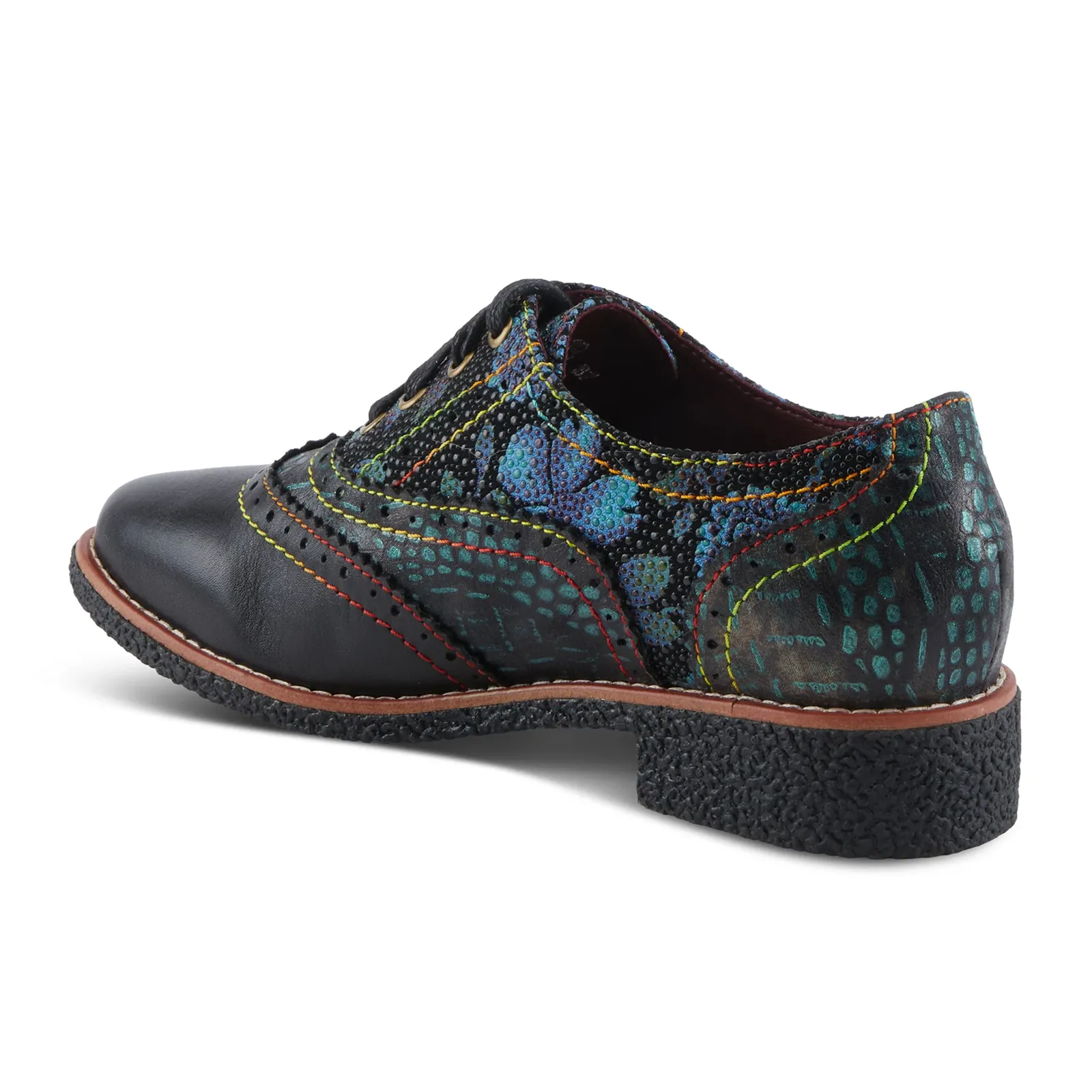 L'Artiste Muggiasti-Dot Oxford (Women) - Black Multi