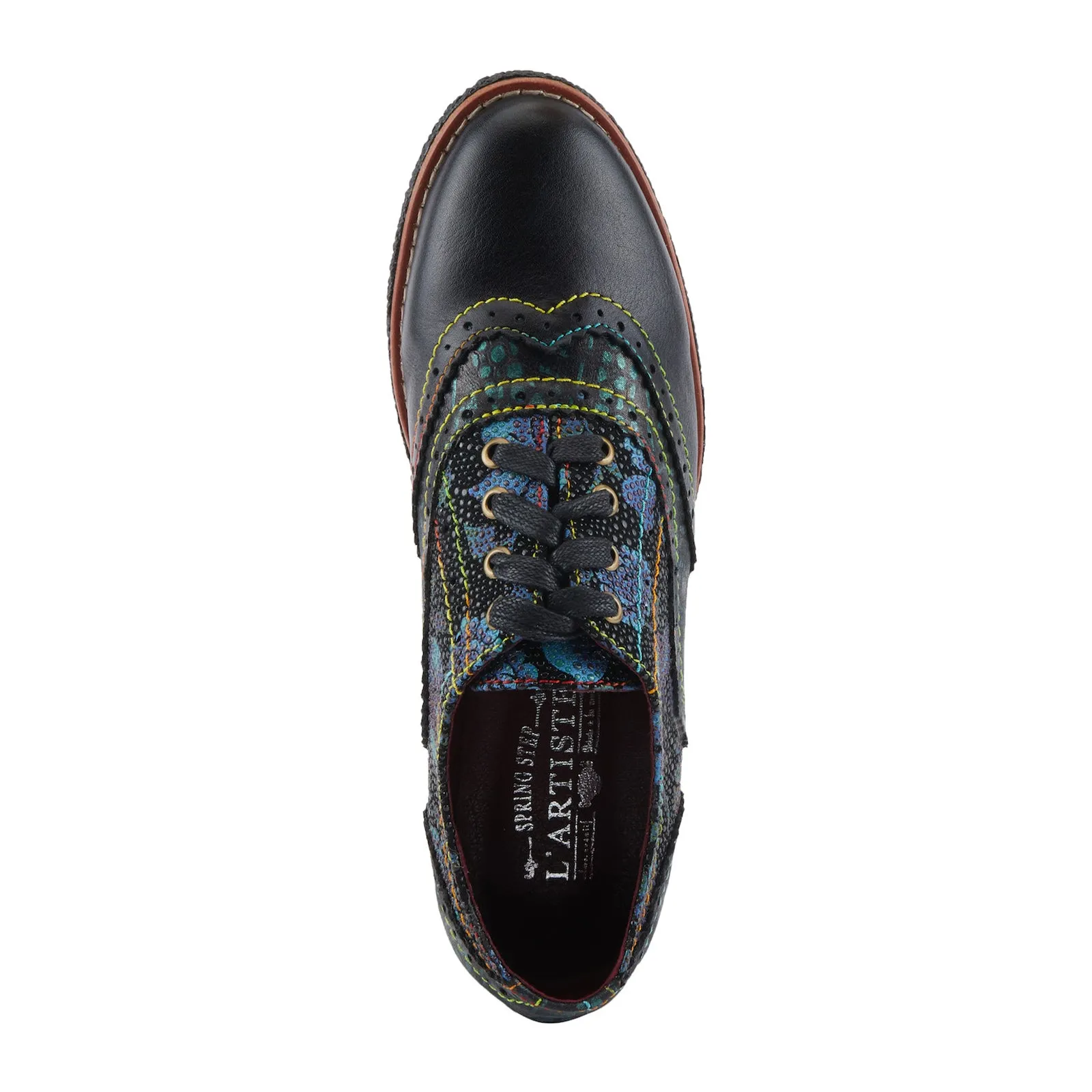 L'Artiste Muggiasti-Dot Oxford (Women) - Black Multi