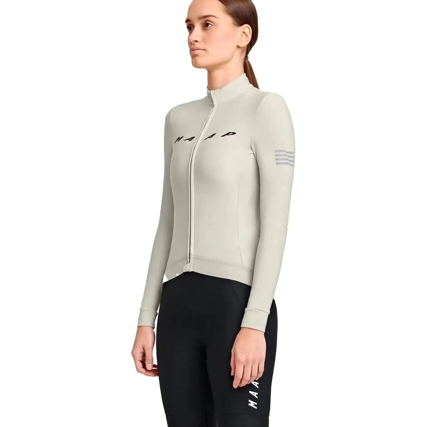 MAAP Evade Thermal LS Women Jersey - Fog AW2022