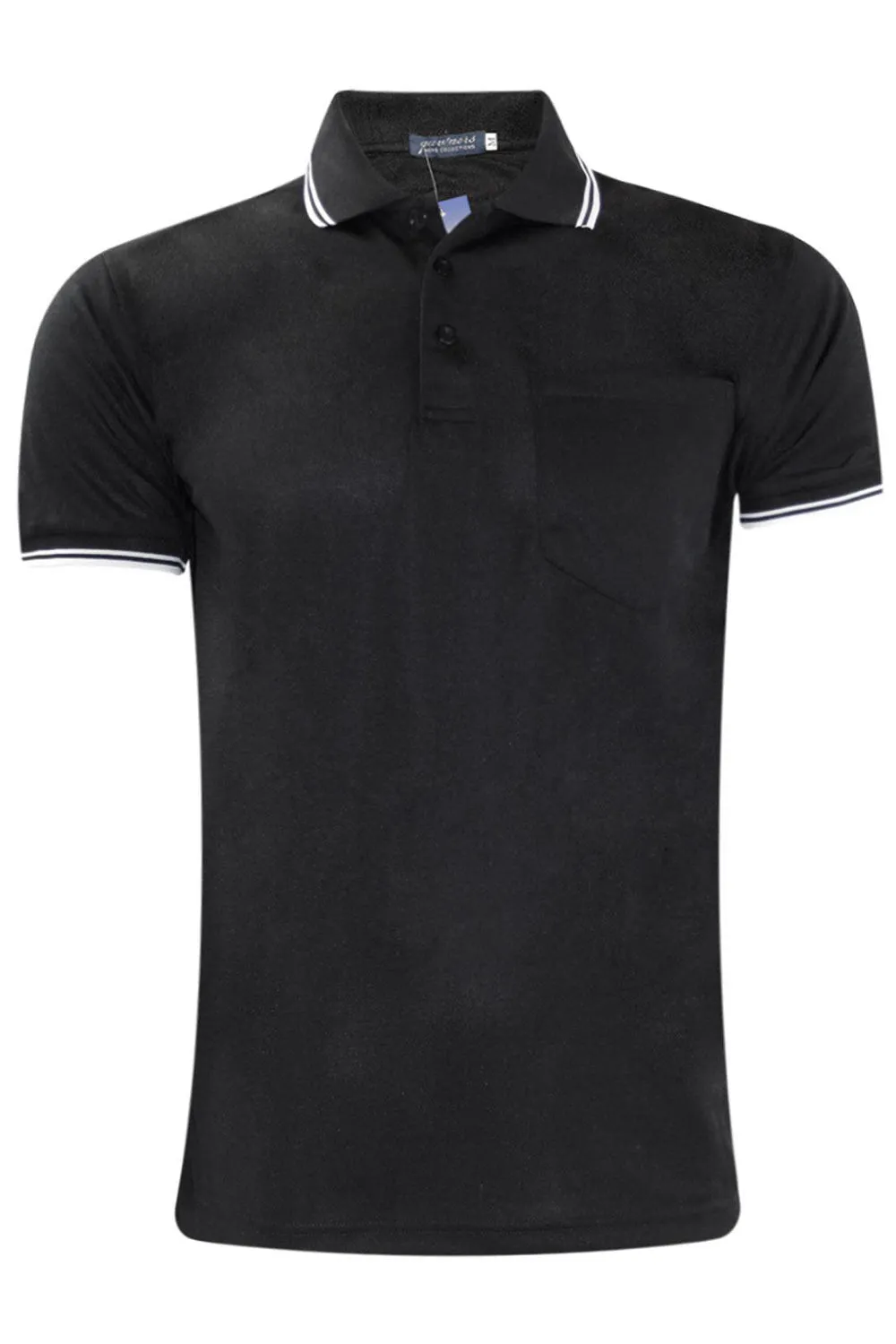 Mens Tip Polo Shirt - 4 Pack