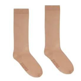 MICROPOLY MID CALF SOCK | OCHRE