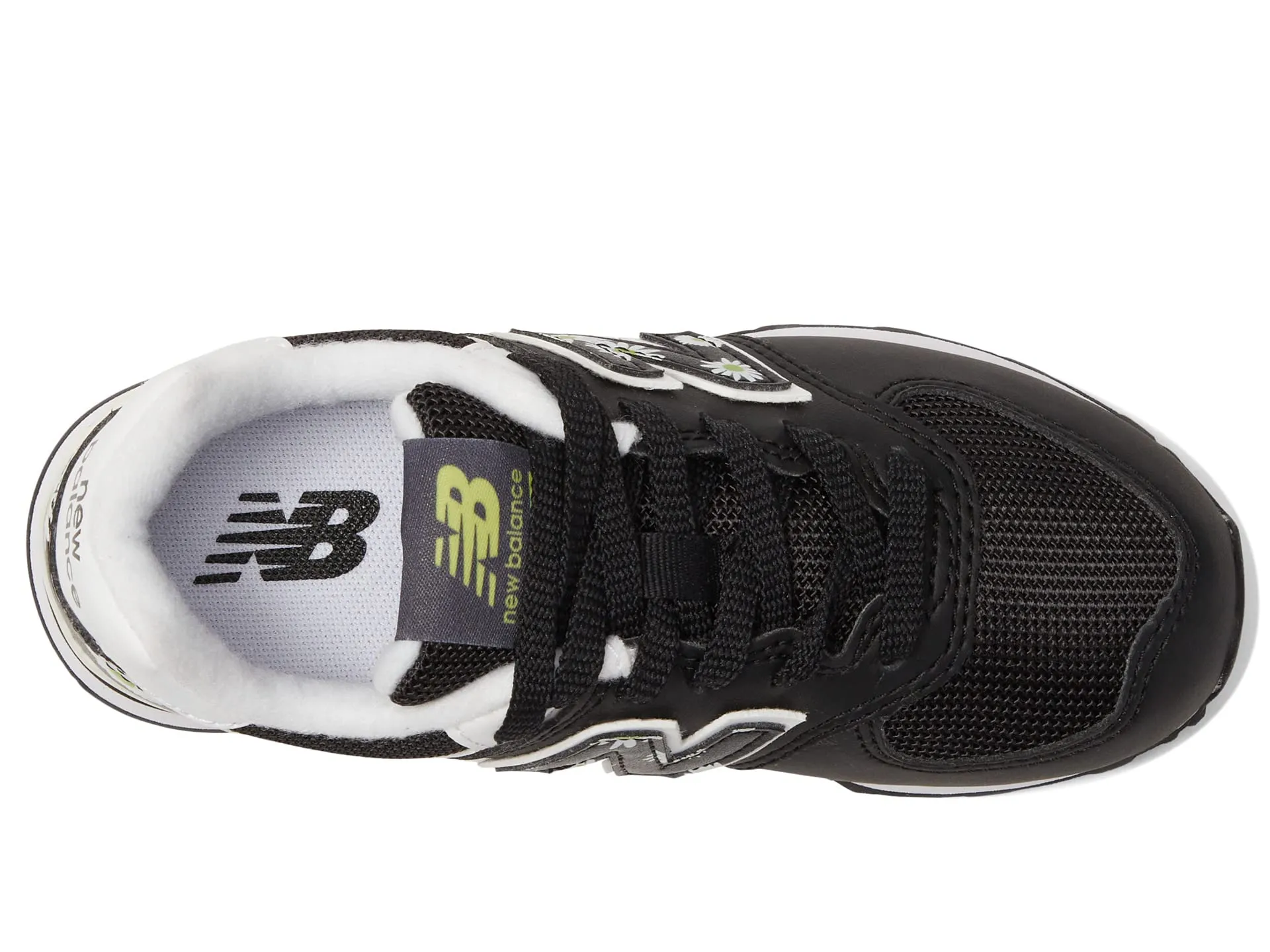 New Balance 515 children's sneakers, black/green