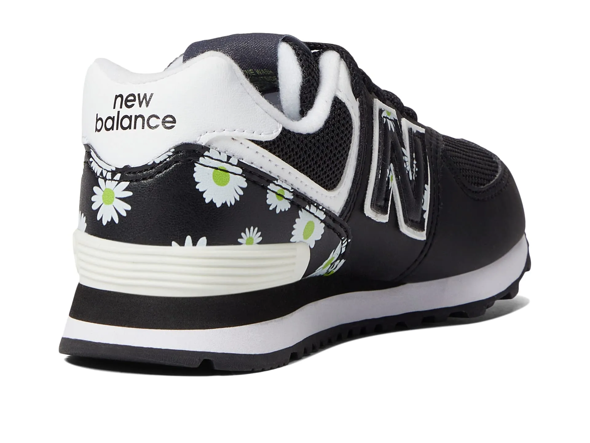 New Balance 515 children's sneakers, black/green