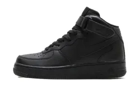 Nike Air Force 1 Mid '07 LE Black Black (Women)