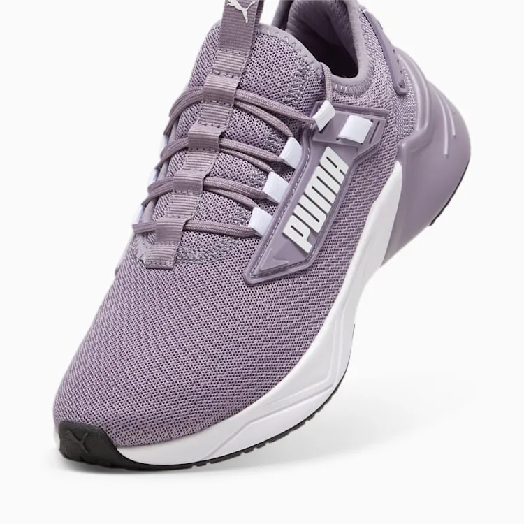 PUMA WOMEN'S RETALIATE PLUM/WHITE RUNNING SHOES