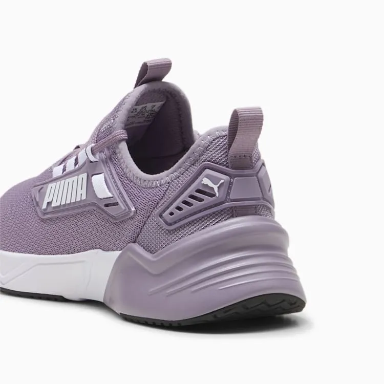 PUMA WOMEN'S RETALIATE PLUM/WHITE RUNNING SHOES