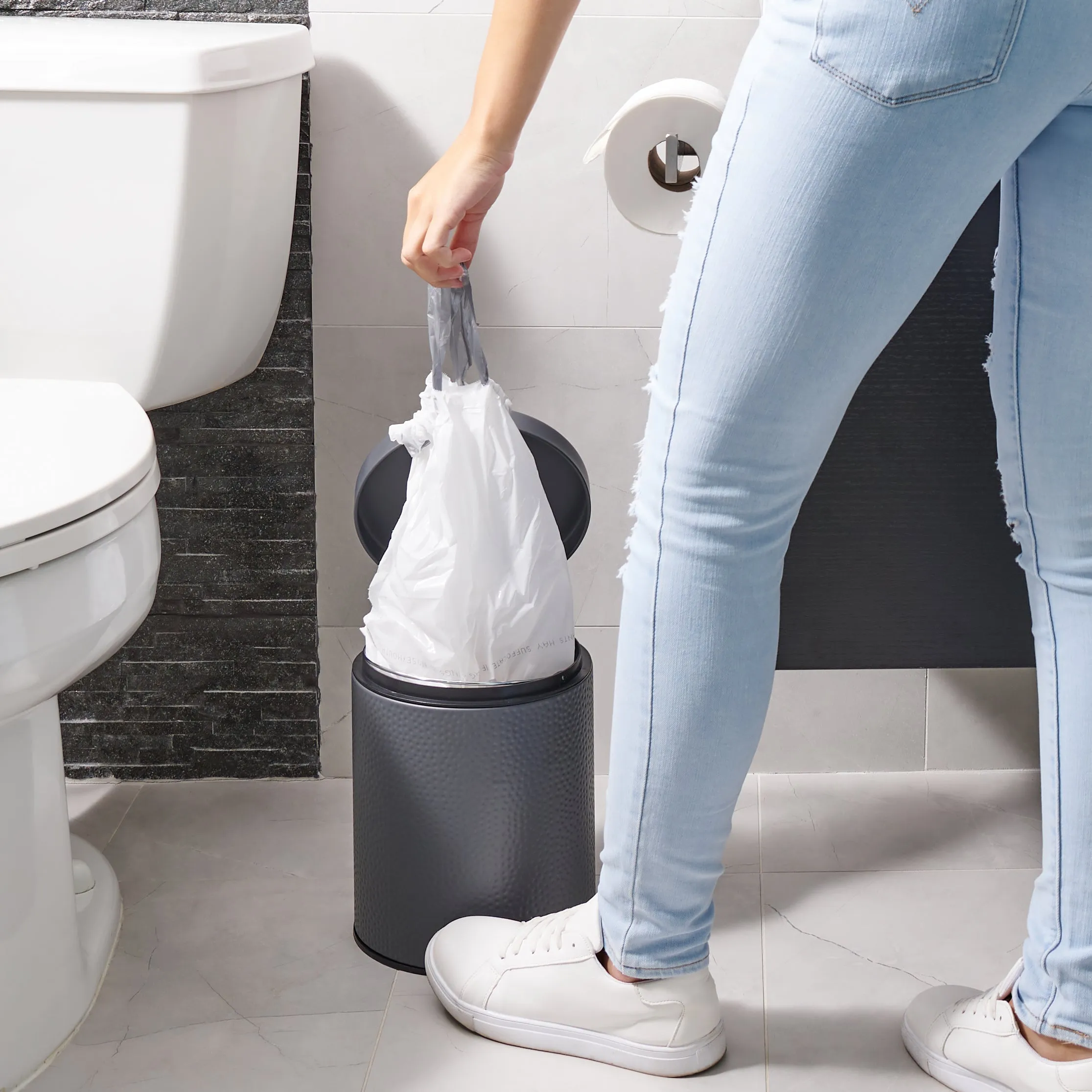 Sample of - 1.6 Gallon Simplehuman®* Compatible Trash Bags Code B