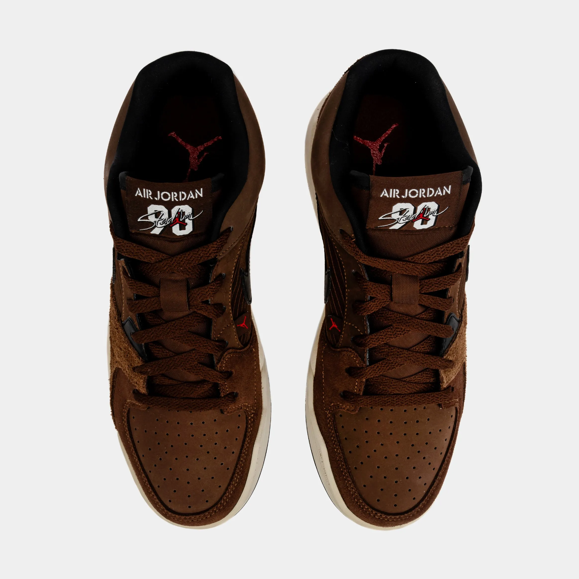 Stadium 90 Mens Basketball Shoes (Brown)