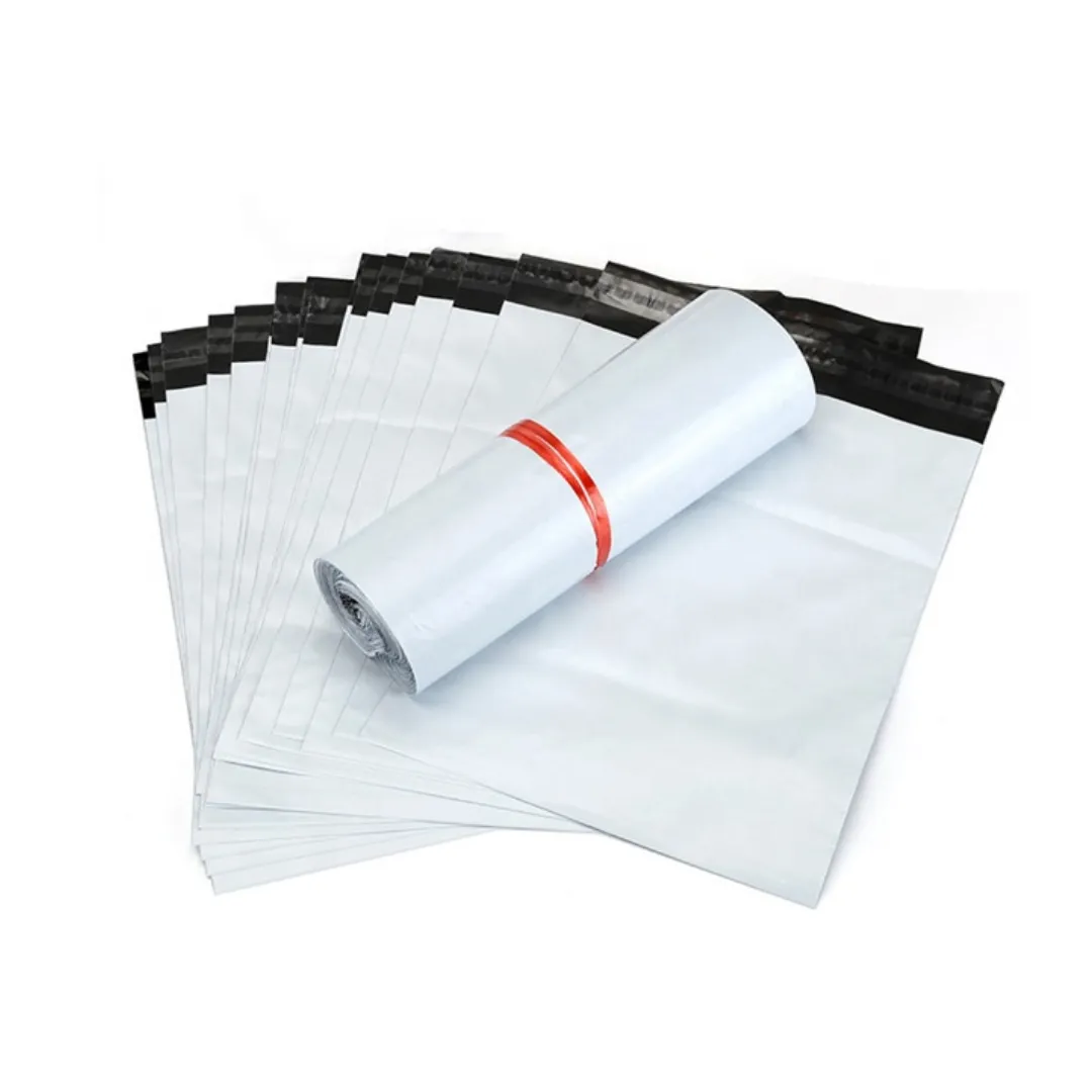 Tamper Proof Courier Bags 6x8 Inch 50/100 Pcs, Shipping Bags with Pocket