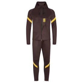 Twelve Sixteen Tracksuite Brown-Yellow Set