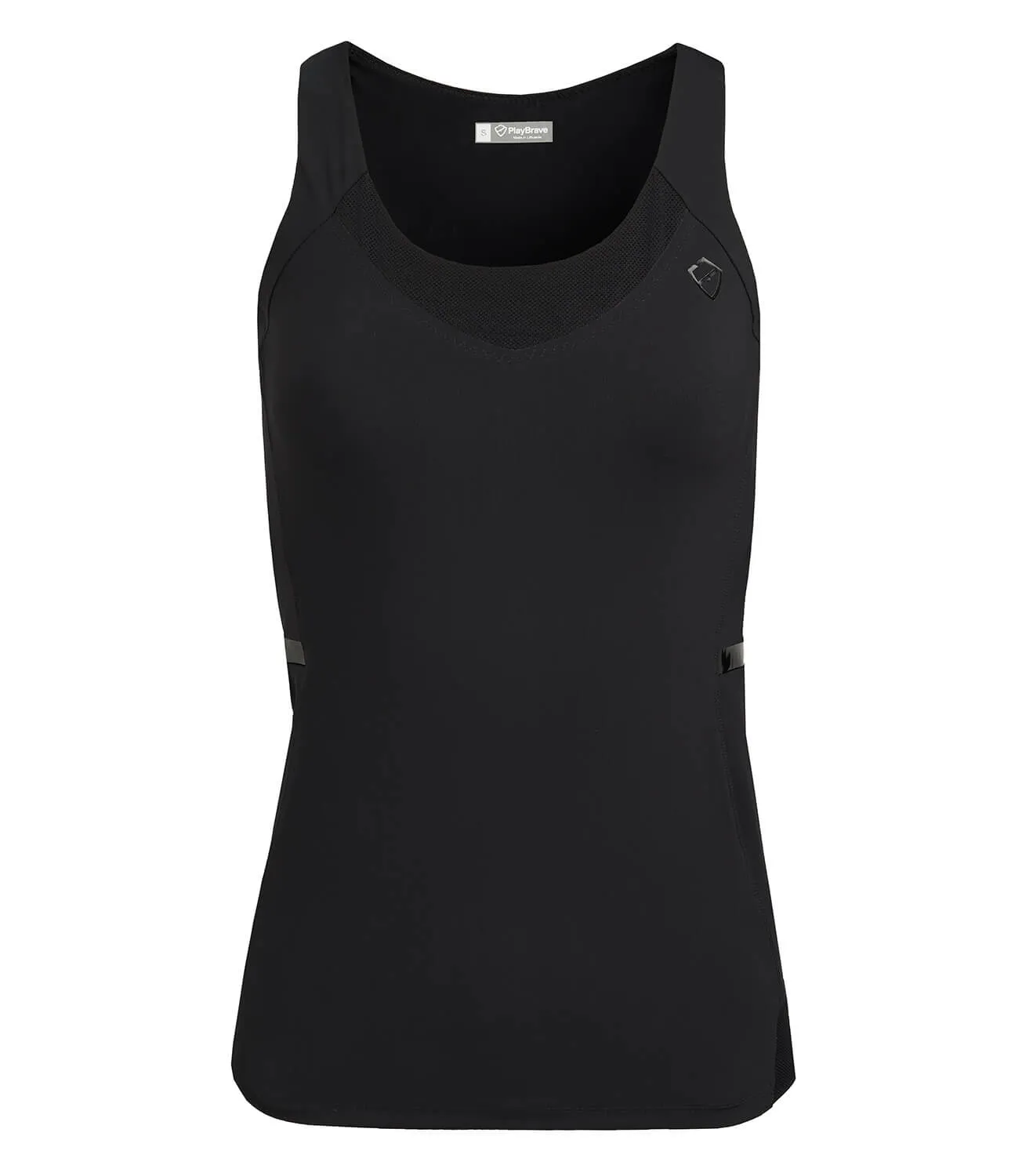 Veronica Performance Padel Vest - Black