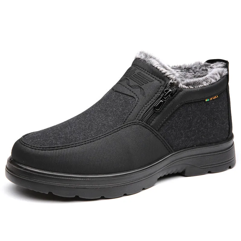 Winter Old Beijing Cloth Shoes Men