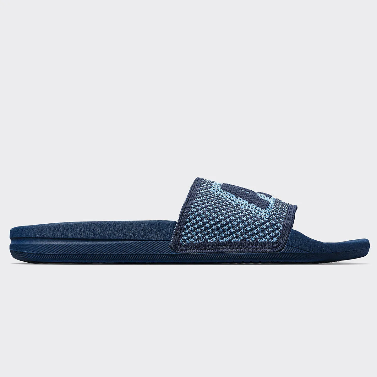 Women's Big Logo TechLoom Slide Midnight / Ice Blue