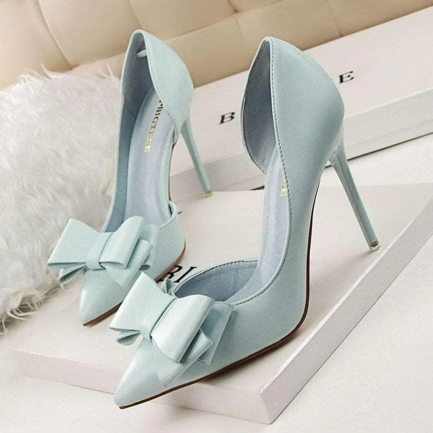 Women's fashion stiletto heels cutout shoes