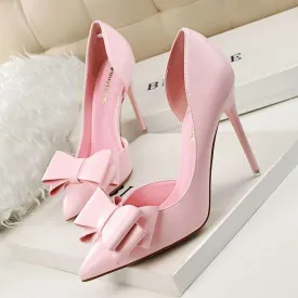 Women's fashion stiletto heels cutout shoes